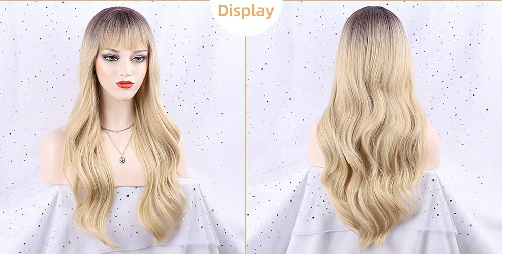 Contrast between Human Hair and Synthetic Wigs